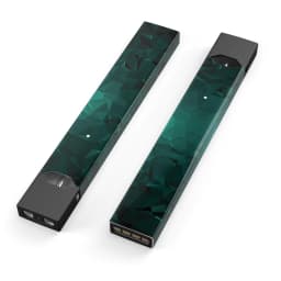 image-Abstract Teal Geometric Shapes - Premium Decal Protective Skin-Wrap