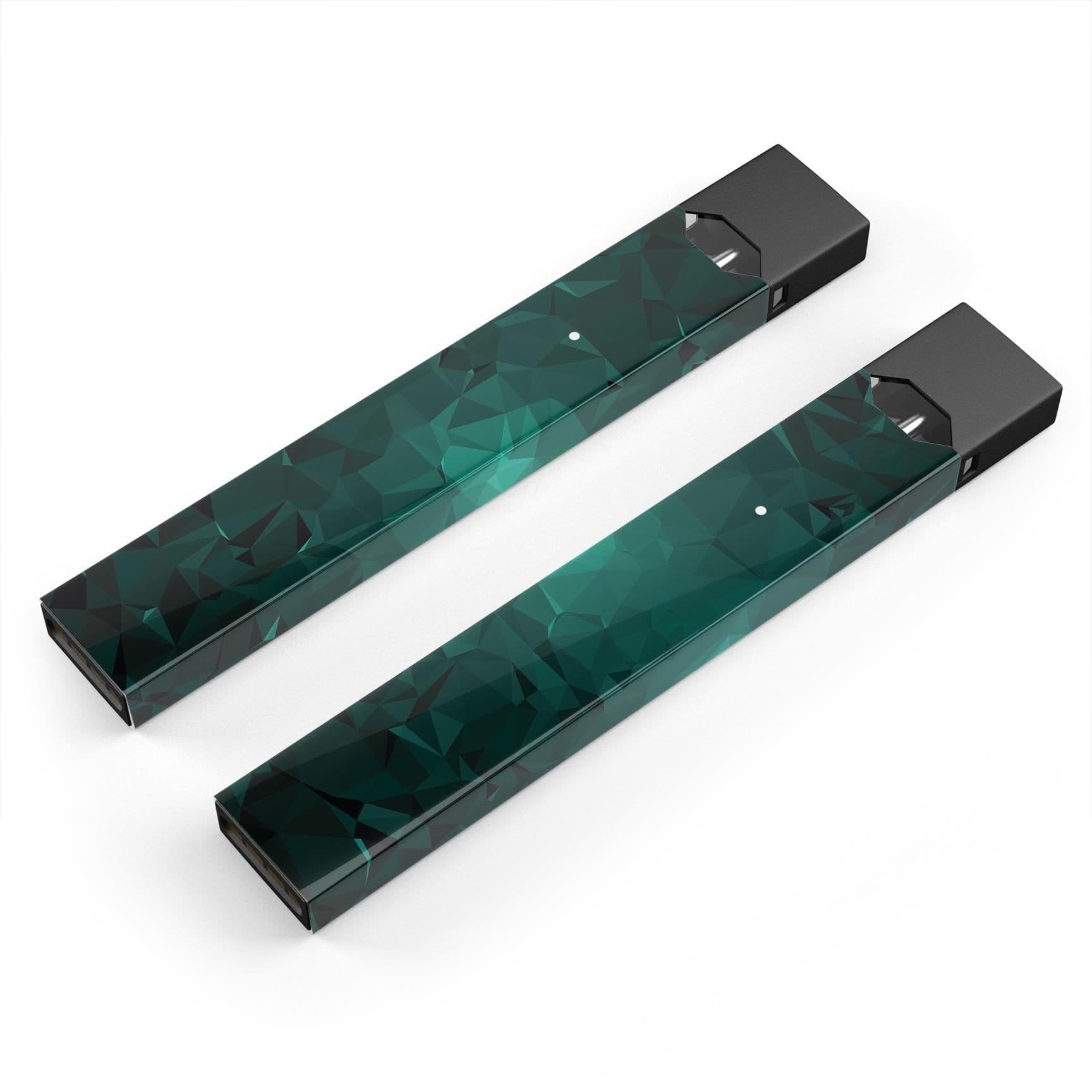image-Abstract Teal Geometric Shapes - Premium Decal Protective Skin-Wrap