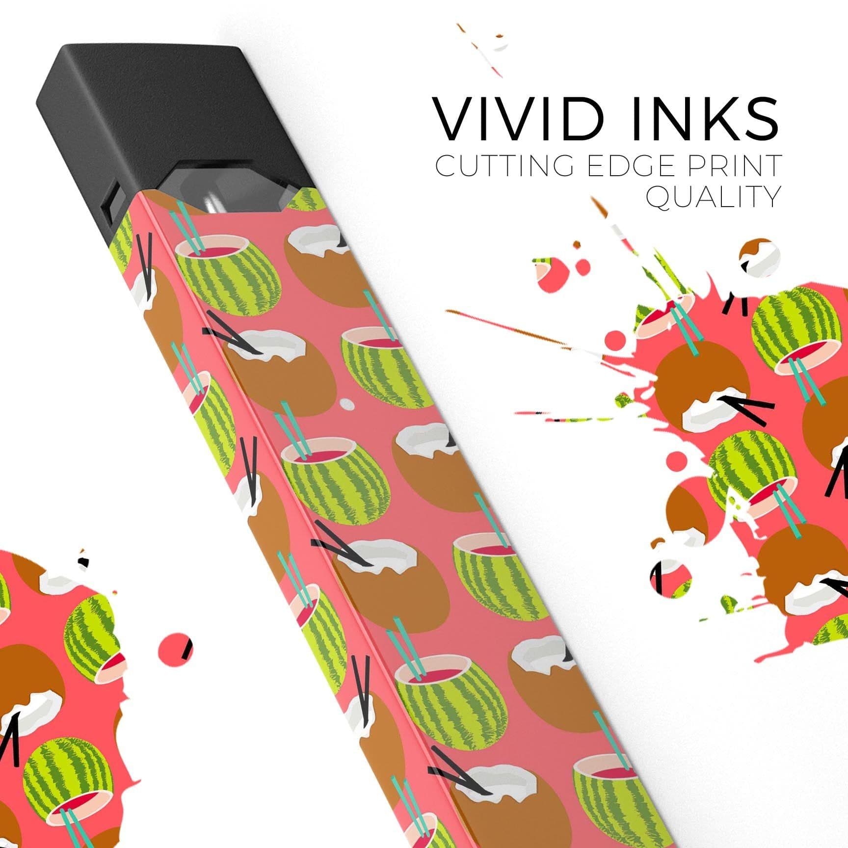 image-Tropical Coconut Twist v8 - Premium Decal Protective Skin-Wrap Sticker