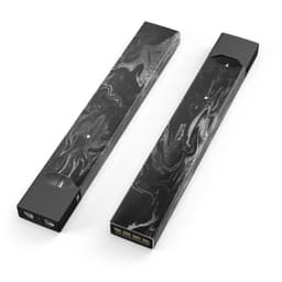 image-Black & Silver Marble Swirl V1 - Premium Decal Protective Skin-Wrap