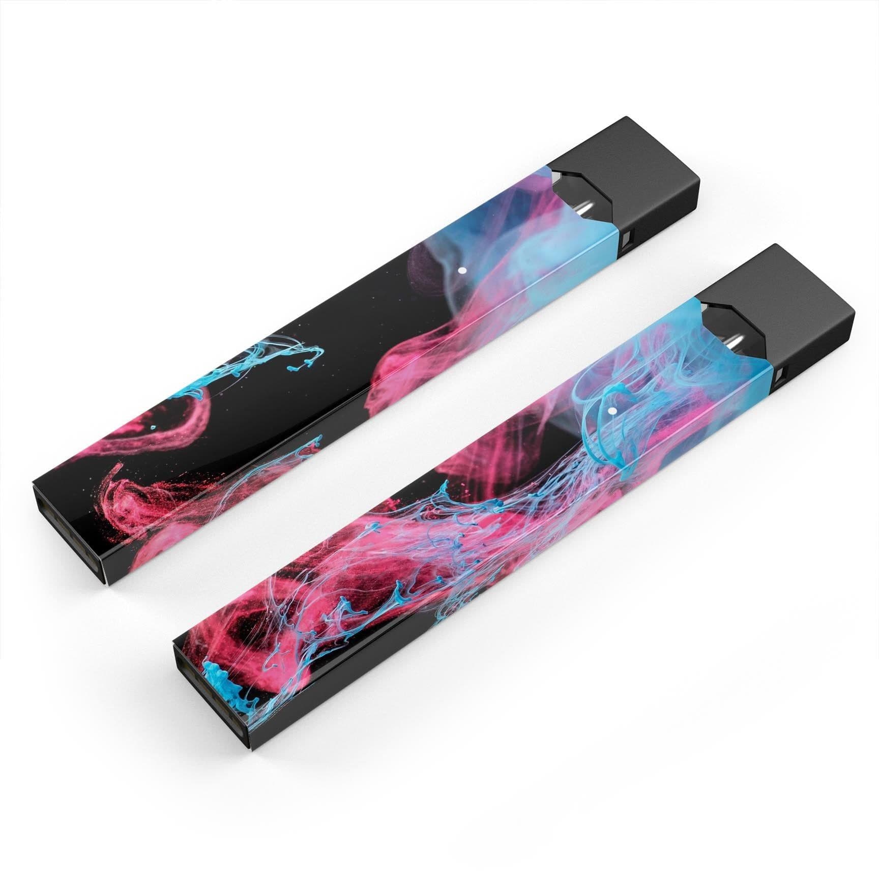 image-Vivid Pink and Teal liquid Cloud - Premium Decal Protective Skin-Wrap