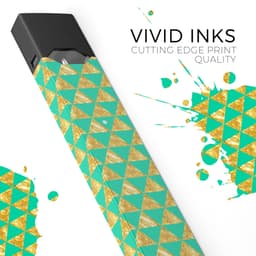 image-Summer Green and Gold v1 - Premium Decal Protective Skin-Wrap Sticker