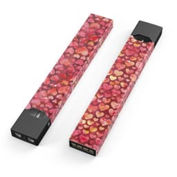 image-Red Watercolor Hearts - Premium Decal Protective Skin-Wrap Sticker