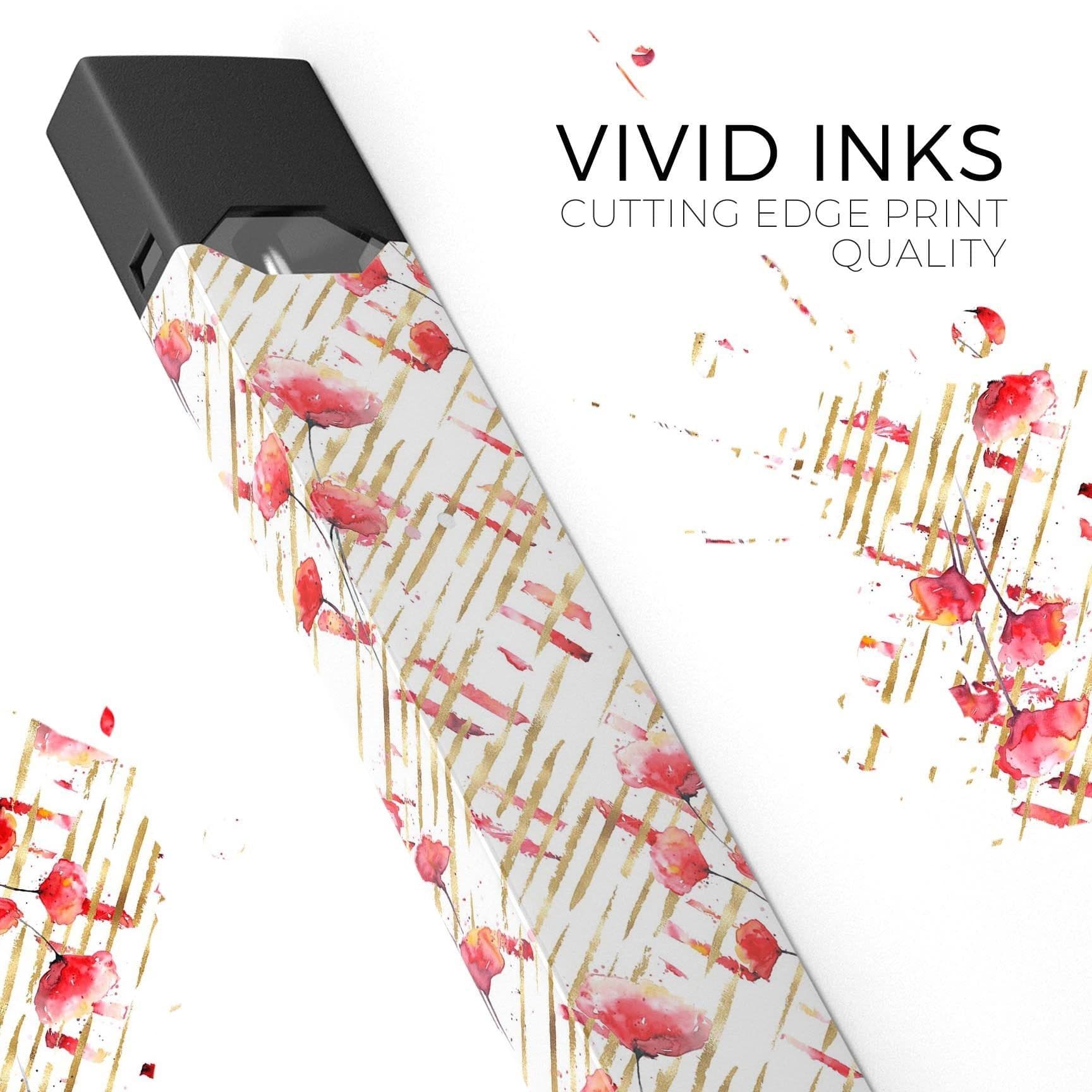 image-Karamfila Watercolo Poppies V13 - Premium Decal Protective Skin-Wrap