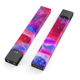 image-Splatter Blue and Red Oil - Premium Decal Protective Skin-Wrap Sticker