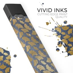 image-Navy Gold Foil v10 - Premium Decal Protective Skin-Wrap Sticker
