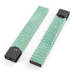 image-Green Watercolor Chevron - Premium Decal Protective Skin-Wrap Sticker