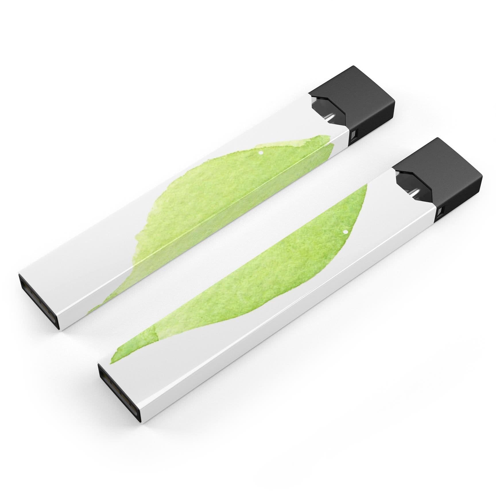 image-Lime Watercolor Leaf - Premium Decal Protective Skin-Wrap Sticker