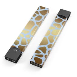 image-Gold Flaked Animal Light Blue - Premium Decal Protective Skin-Wrap