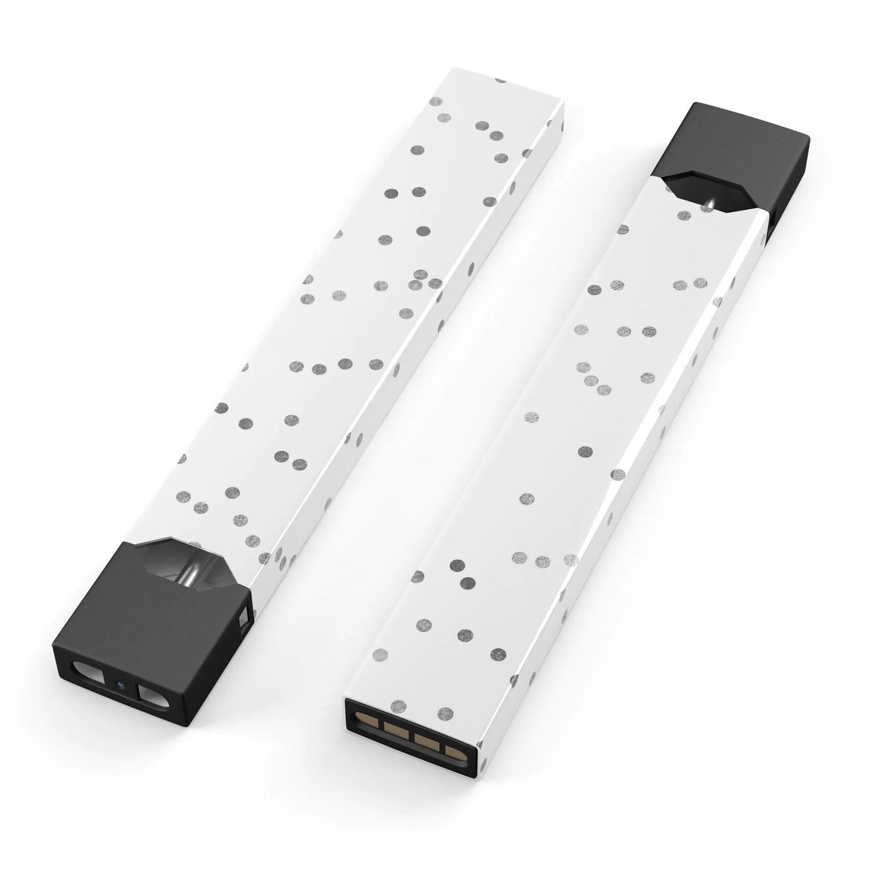 image-Black and Gray Scattered Polka Dots - Premium Decal Protective