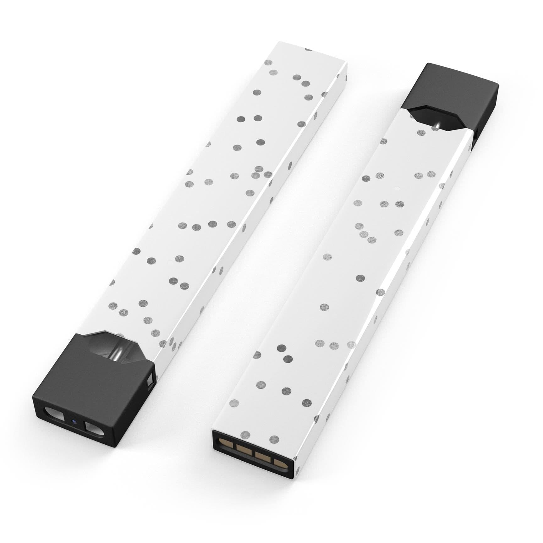 image-Black and Gray Scattered Polka Dots - Premium Decal Protective