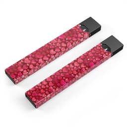 image-Deep Pink Watercolor Hearts - Premium Decal Protective Skin-Wrap
