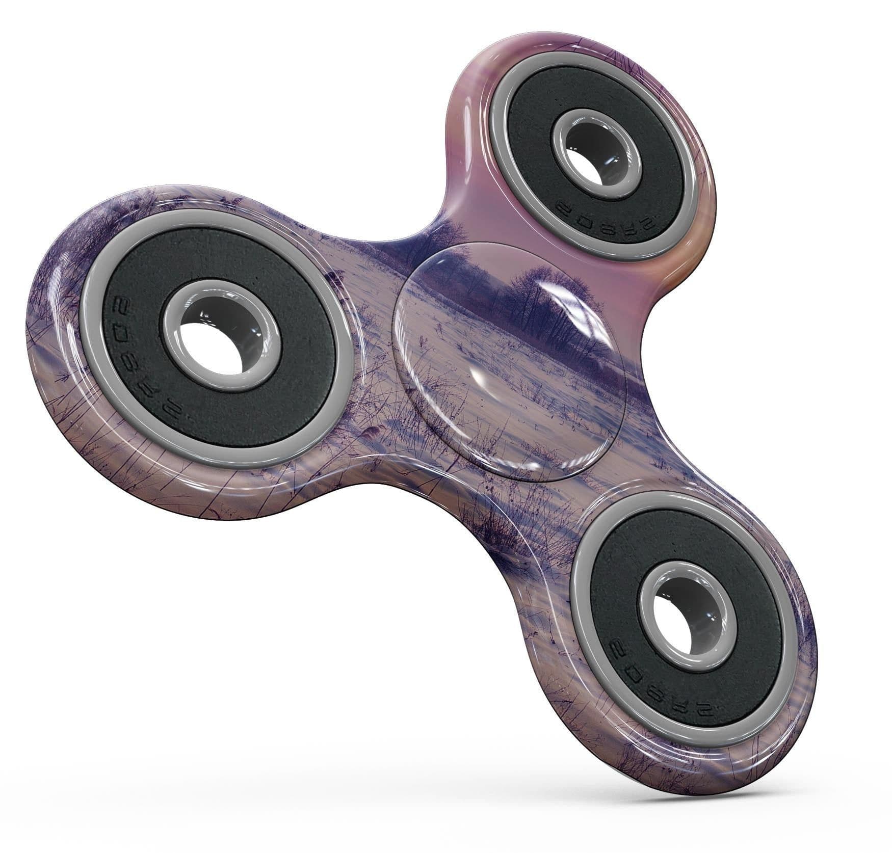 image-Calm Snowy Sunset Full-Body Fidget Spinner Skin-Kit