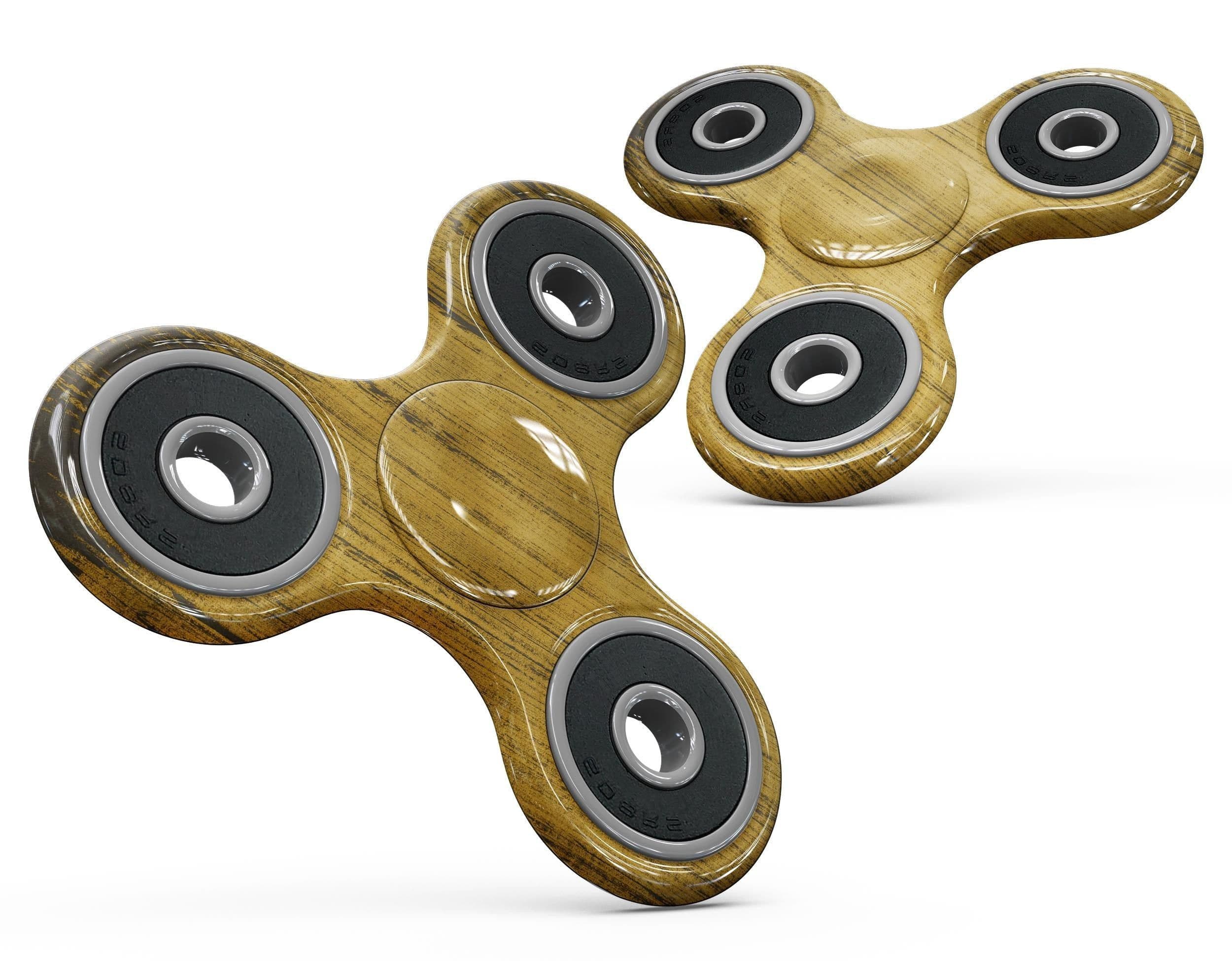 image-Golden Wheat Lines Full-Body Fidget Spinner Skin-Kit