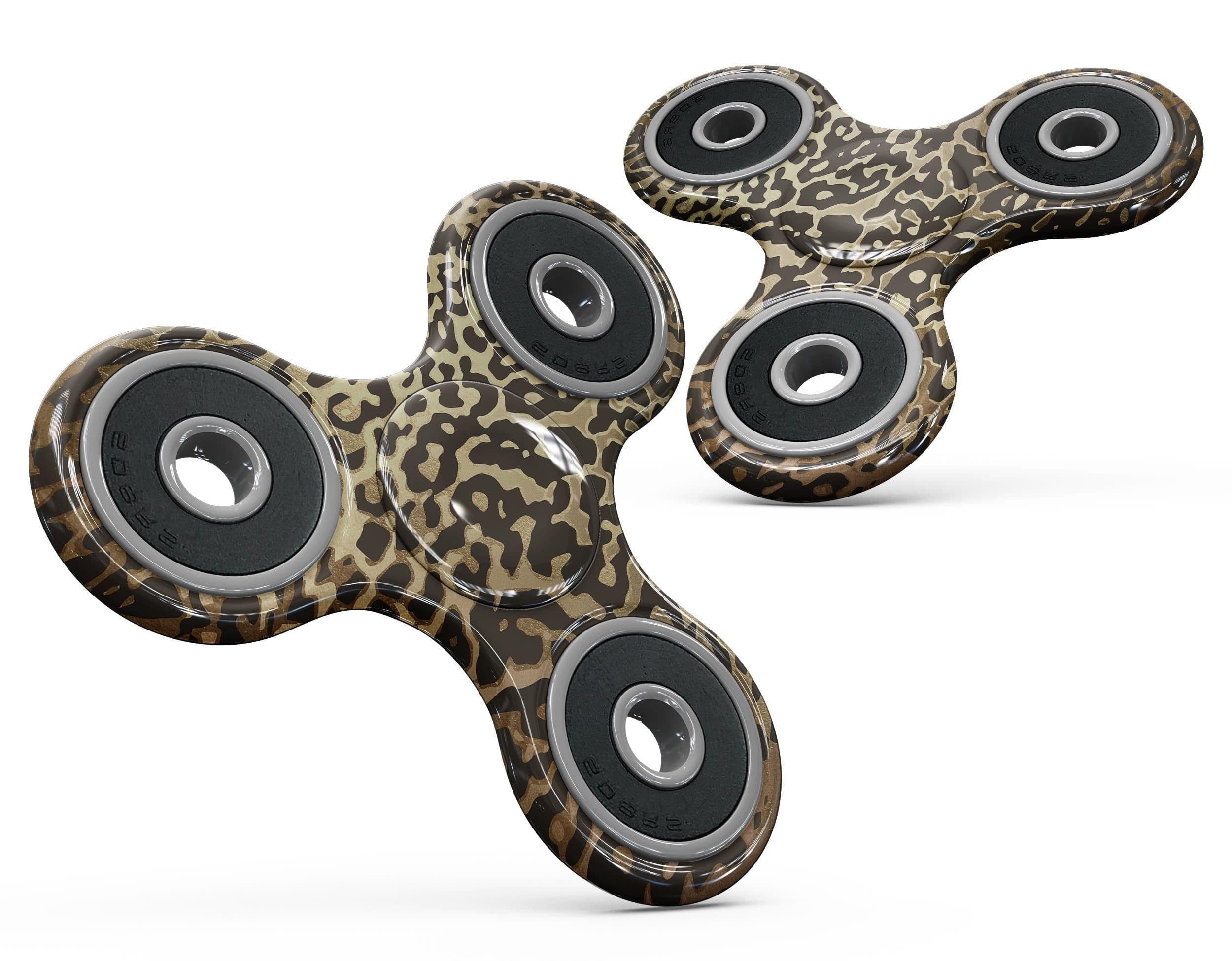 image-Dark Gold Flaked Animal v1 Full-Body Fidget Spinner Skin-Kit