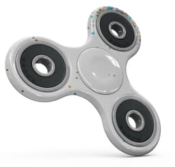 image-Colorful Falling Confetti Over White Full-Body Fidget Spinner Skin-Kit