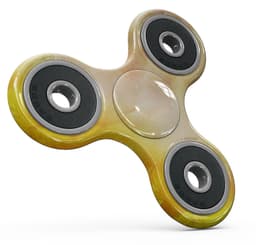 image-Gold 76 Absorbed Watercolor Texture Full-Body Fidget Spinner Skin-Kit