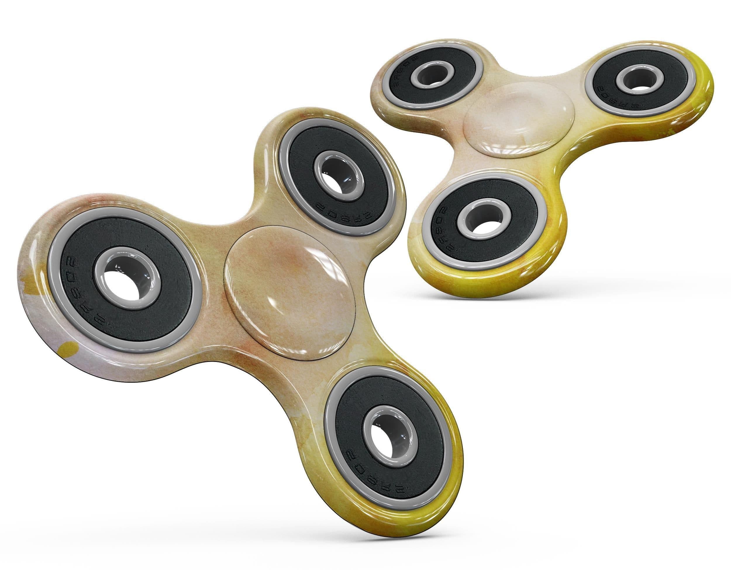 image-Gold 76 Absorbed Watercolor Texture Full-Body Fidget Spinner Skin-Kit