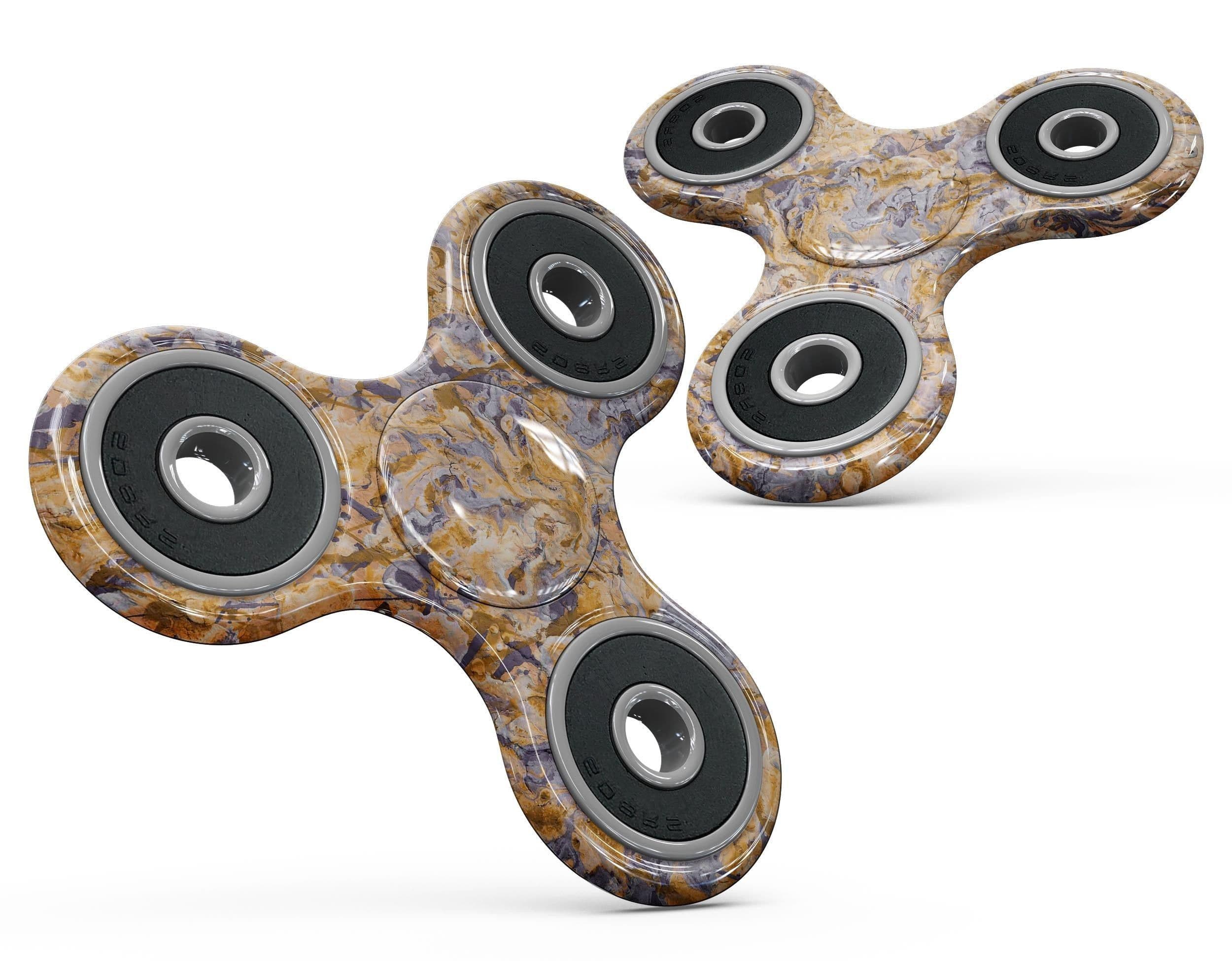 image-Abstract Wet Paint Pale v4 Full-Body Fidget Spinner Skin-Kit