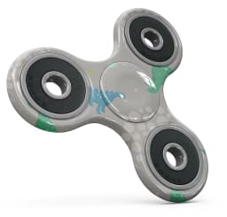image-Curious Green and Blue Dinosaurs Full-Body Fidget Spinner Skin-Kit