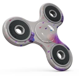 image-Geometric Rain Clouds Full-Body Fidget Spinner Skin-Kit