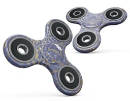 image-Gold Flaked Animal Purple Full-Body Fidget Spinner Skin-Kit