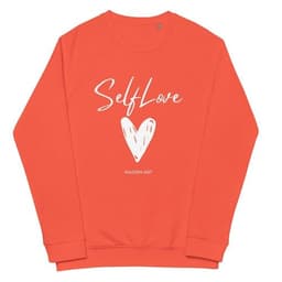 image-SELF LOVE Unisex organic raglan sweatshirt
