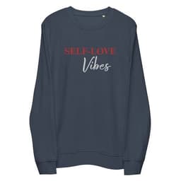 image-Organic Cotton Sweatshirt - Self Love Sweatshirt – Eco-Friendly
