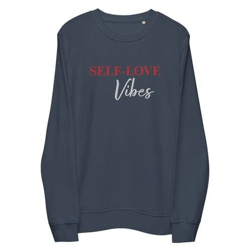 image-Organic Cotton Sweatshirt - Self Love Sweatshirt – Eco-Friendly
