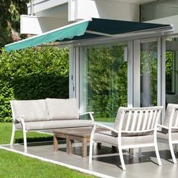 image-Manual Retractable Awning, size (3m x 2.5m)
