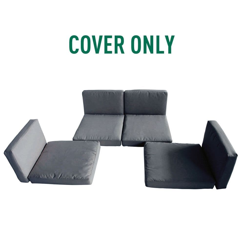 image-Replacement Cushion Cover Garden Rattan Patio Furniture - No Cushion Included