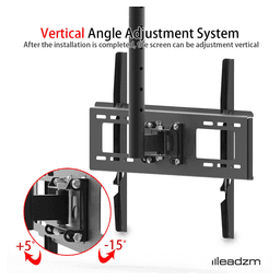image-TMC-7006 Ceiling Mount TV Wall Bracket Roof Rack Pole Retractable For 32"-70" Flat Screen
