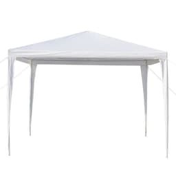 image-3 x 3m Four Sides Portable Home Use Waterproof Tent with Spiral Tubes White