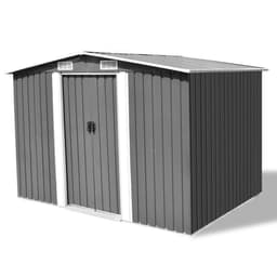 image-Garden Storage Shed Anthracite Steel 257x205x178 cm