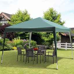 image-3x3m Garden Pop Up Gazebo Marquee Party Tent Wedding Canopy UV Protection
