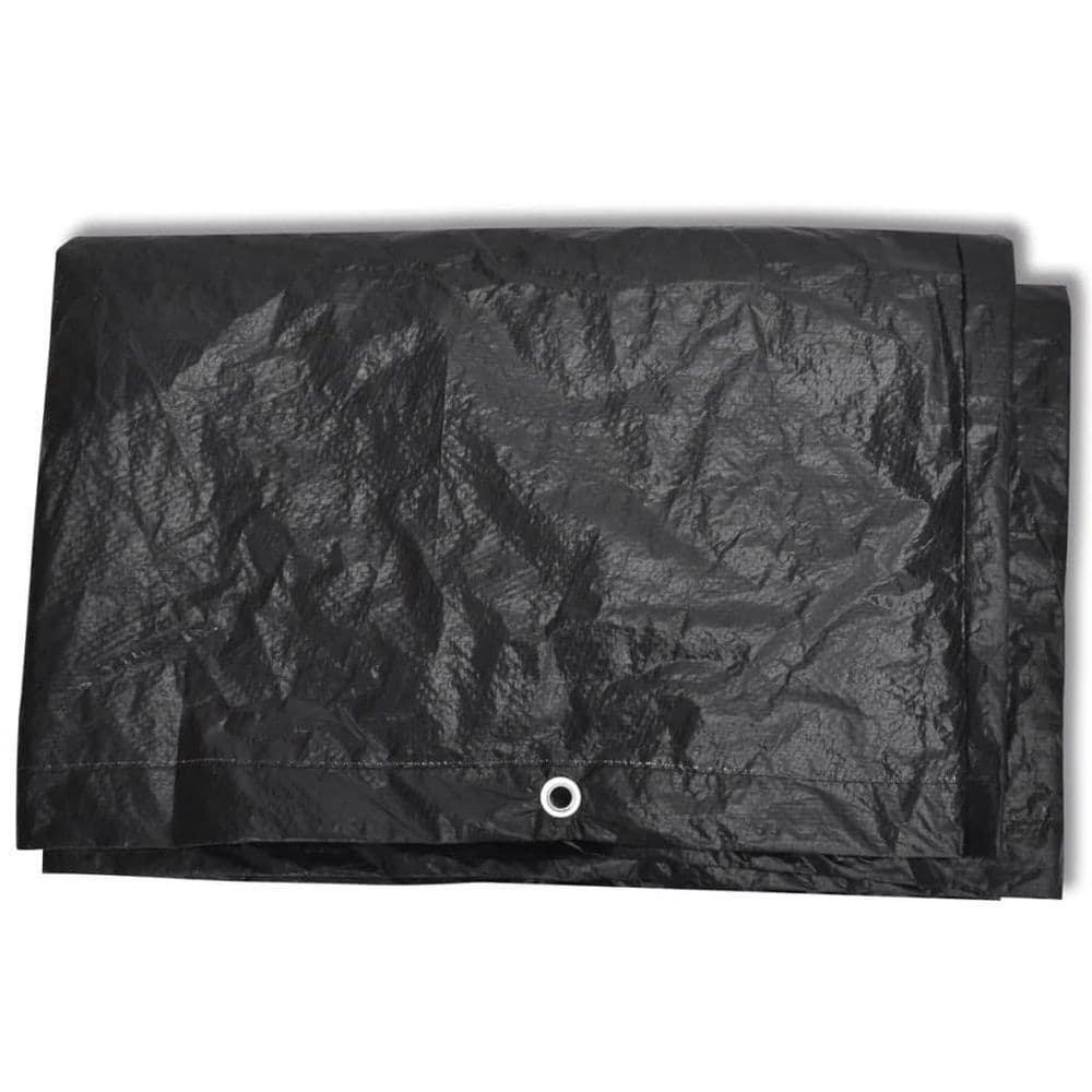 image-Garden Furniture Covers 2pcs 4 Person Poly Rattan 113x113cm