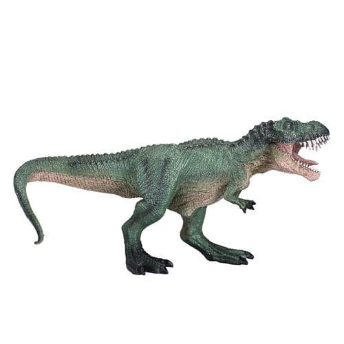 image-Green T-Rex Hunting Dinosaur Toy Realistic Prehistoric Figure