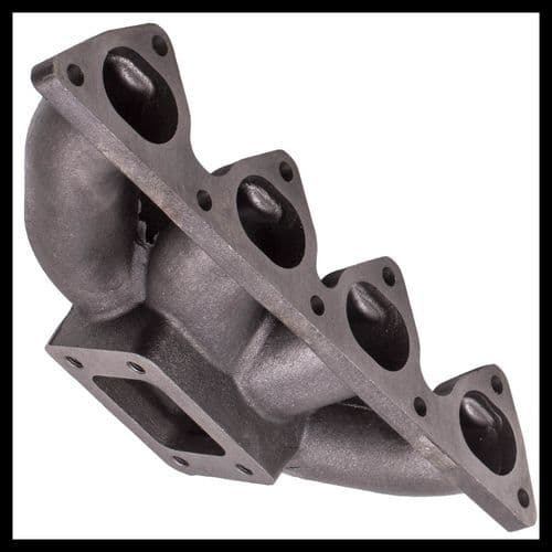 image-Cast Iron T3/T4 Turbo Exhaust Manifold For Honda Civic 1988-2000 B16 B18 Engine