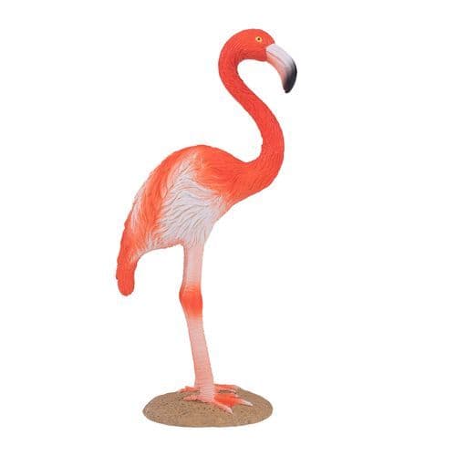 image-American Flamingo Toy Realistic Exotic Bird Figurine