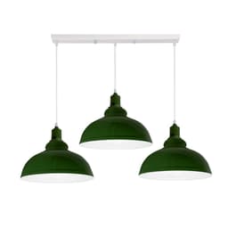 image-Industrial Vintage Loft Kitchen Bar 3 Lights Fittings Ceiling Curvy Metal E27