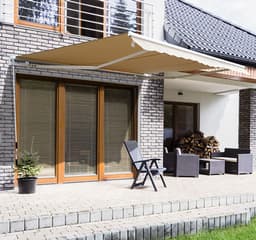 image-Manual Retractable Awning, size (3m x 2.5m)