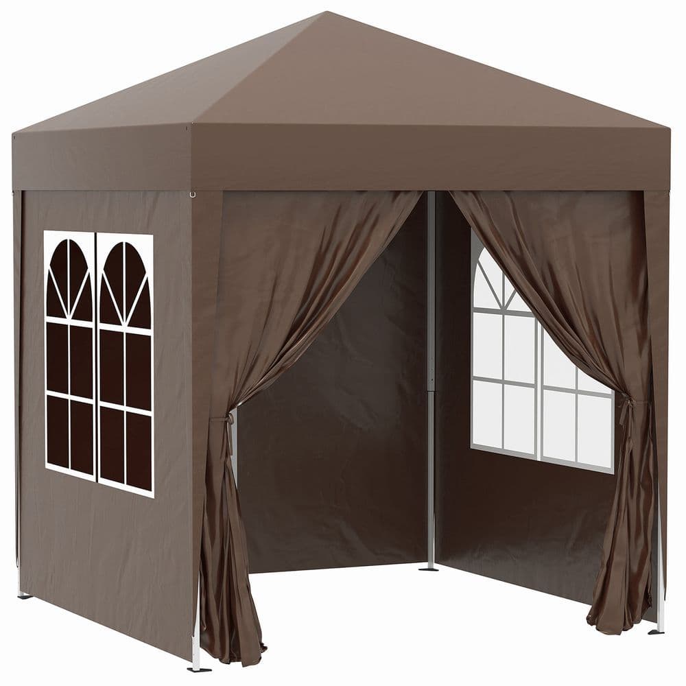 image-2x2m Garden Pop Up Gazebo Marquee Party Tent Wedding Awning Canopy