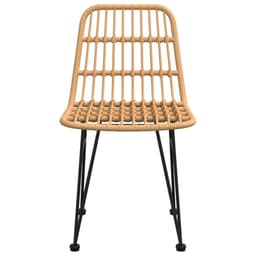 image-Garden Chairs 2 pcs 48x62x84 cm PE Rattan