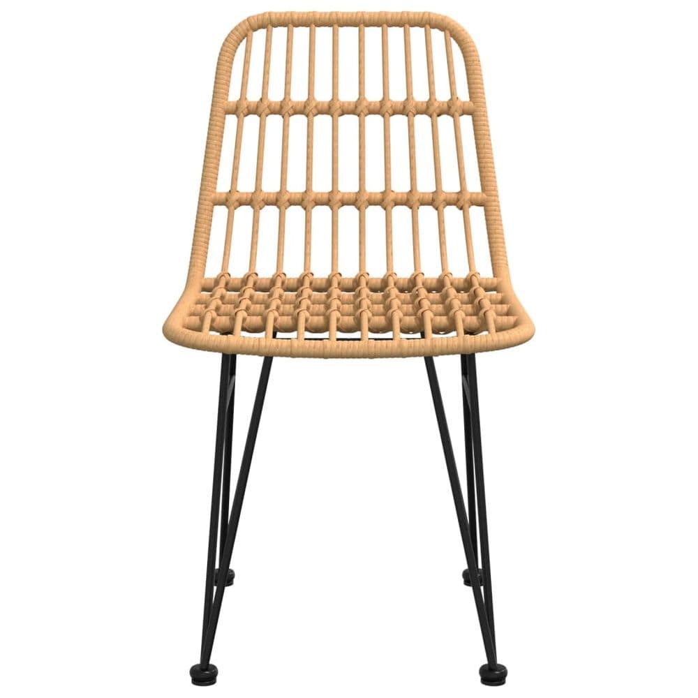 image-Garden Chairs 2 pcs 48x62x84 cm PE Rattan