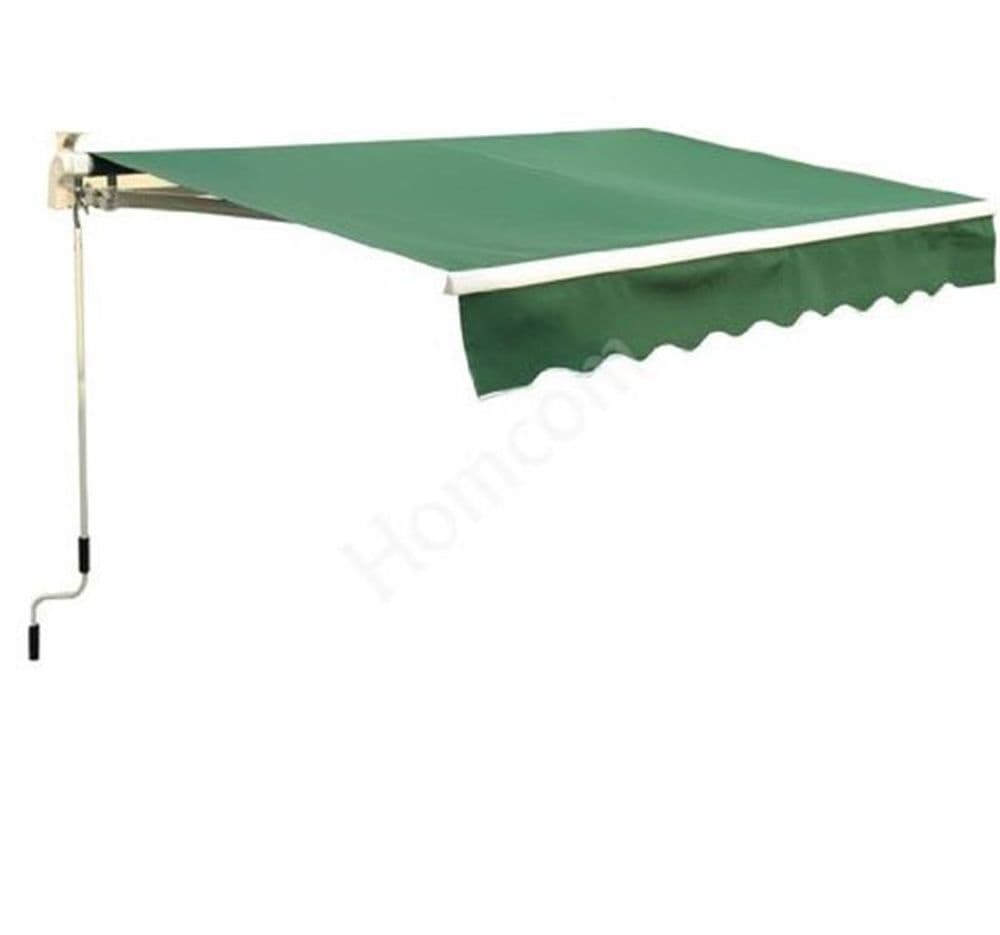 image-Manual Retractable Awning, size (4m x 3m)