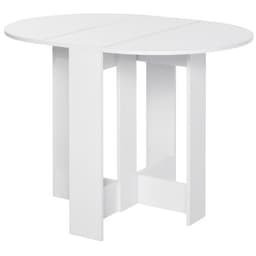 image-Folding Drop Leaf Dining Table Foldable Bar Table for Small Kitchen