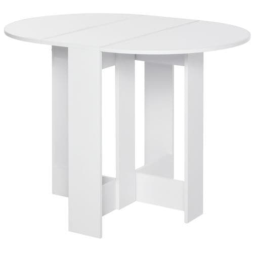 image-Folding Drop Leaf Dining Table Foldable Bar Table for Small Kitchen