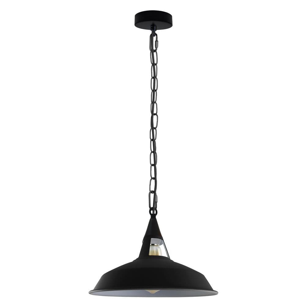 image-Vintage Industrial Retro Style Metal Ceiling Lamp Shade Pendant Lights, UK E27