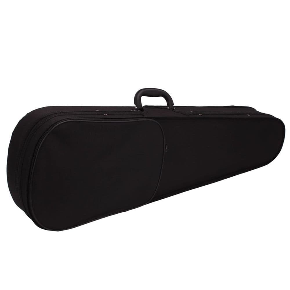 image-New 4/4 Acoustic Violin Case Bow Rosin Black