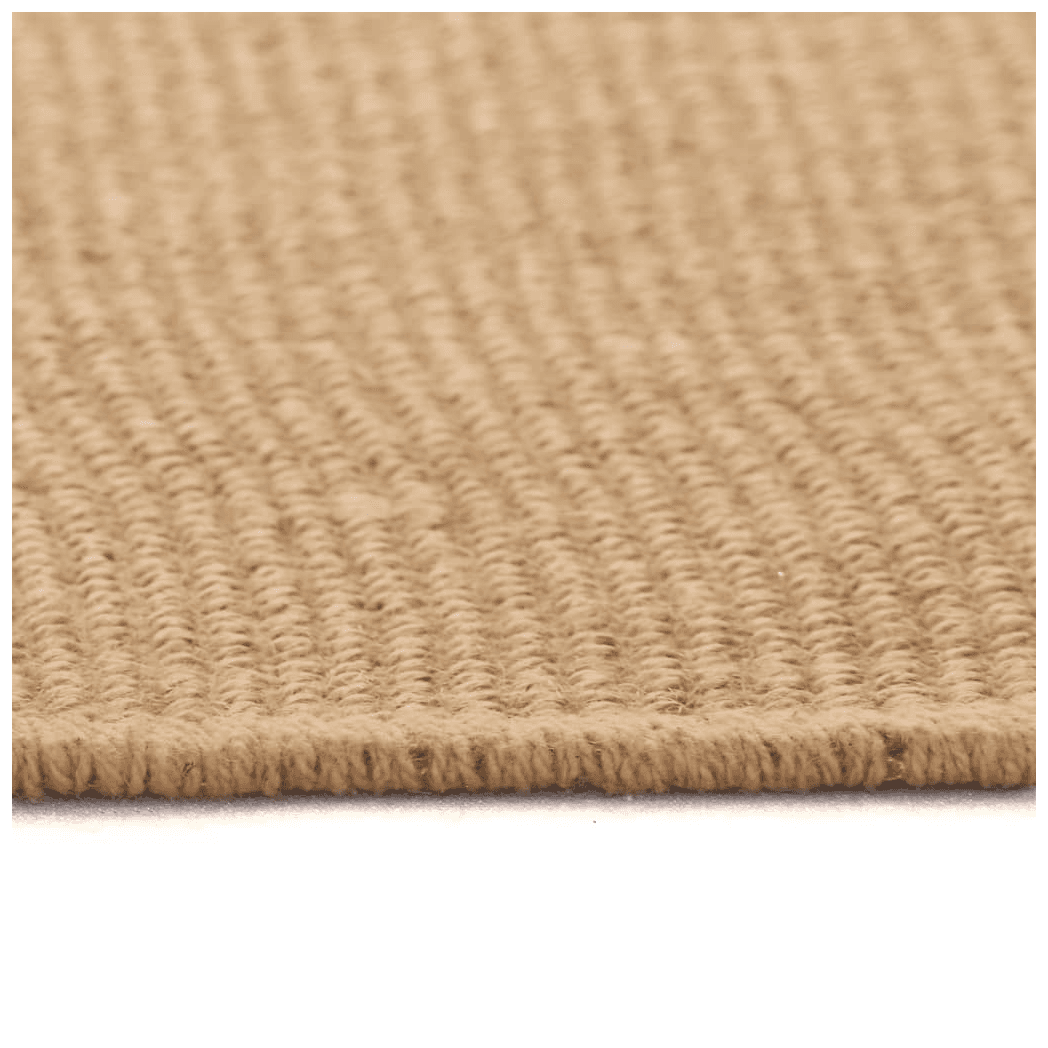 image-vidaXL Area Rug Jute with Latex Backing 180x250 cm